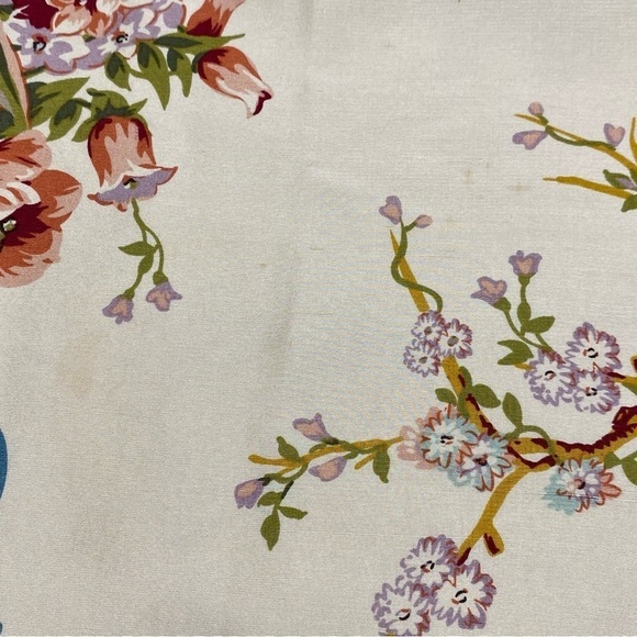 Spenser Jeremy Dress Women’s Size 14 Cream 100% Silk Floral Print Dress - Picture 10 of 10